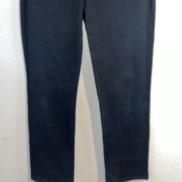 NYDJ Size 10 Black Bootcut Stretch Jeans curvy closet staples - Picture 2 of 6